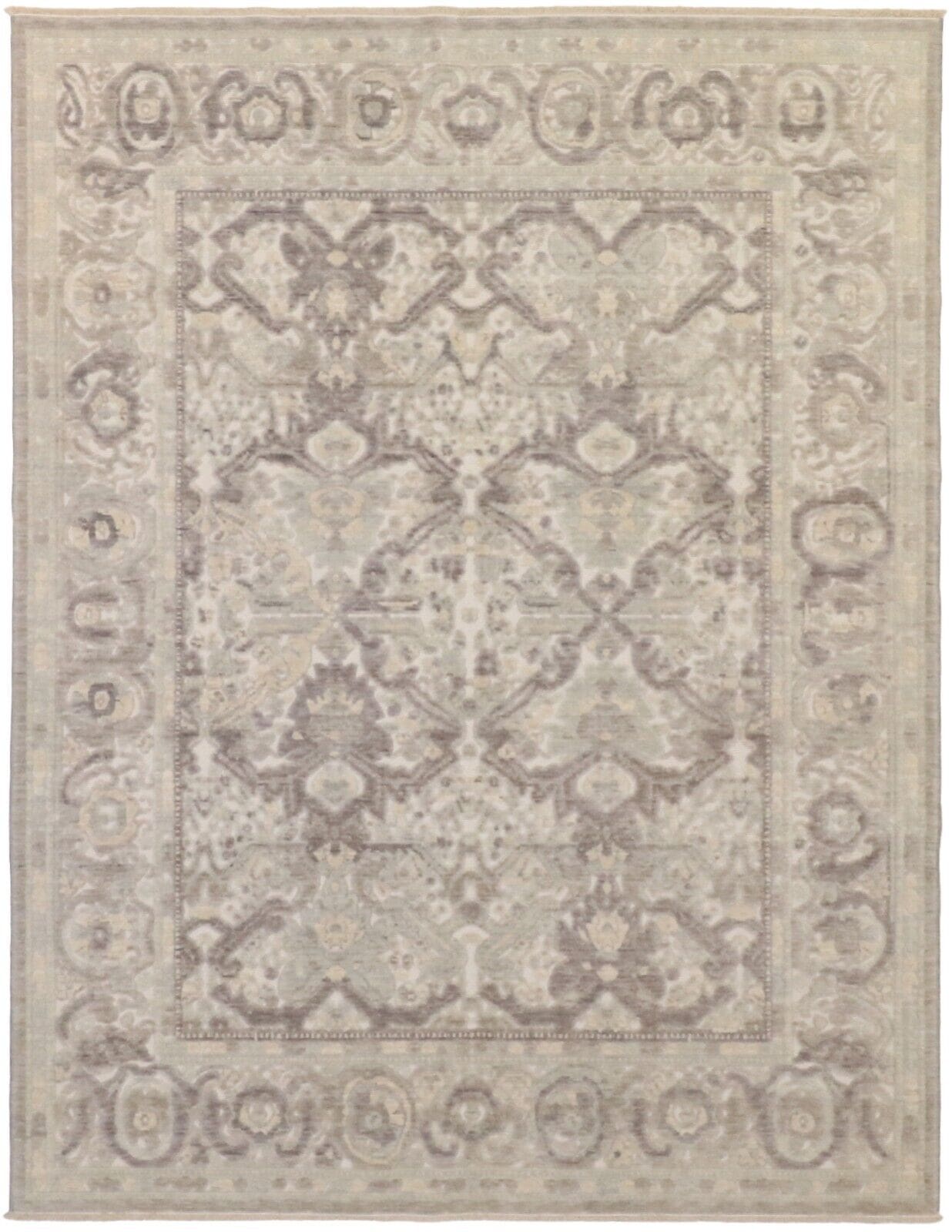 Modern Designer Perserteppich 180x230 cm Beige, handgeknüpft