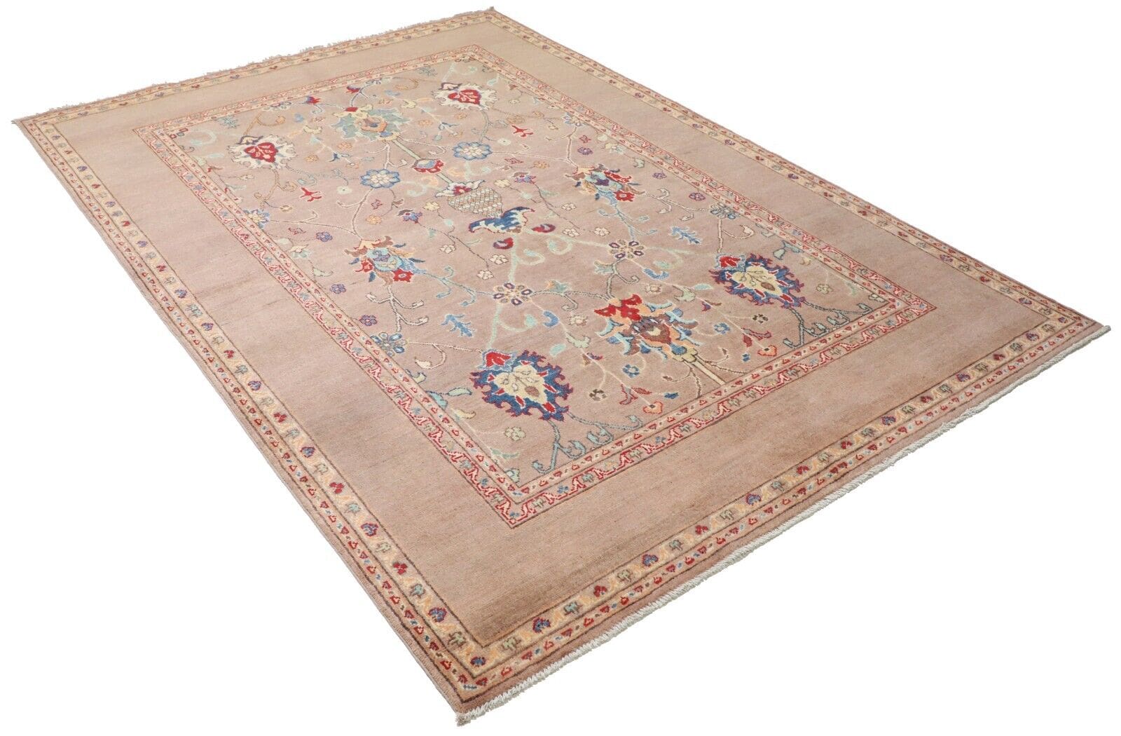 Kazak Diyar Perserteppich 244x173 cm, 160.000 Knoten, handgeknüpft