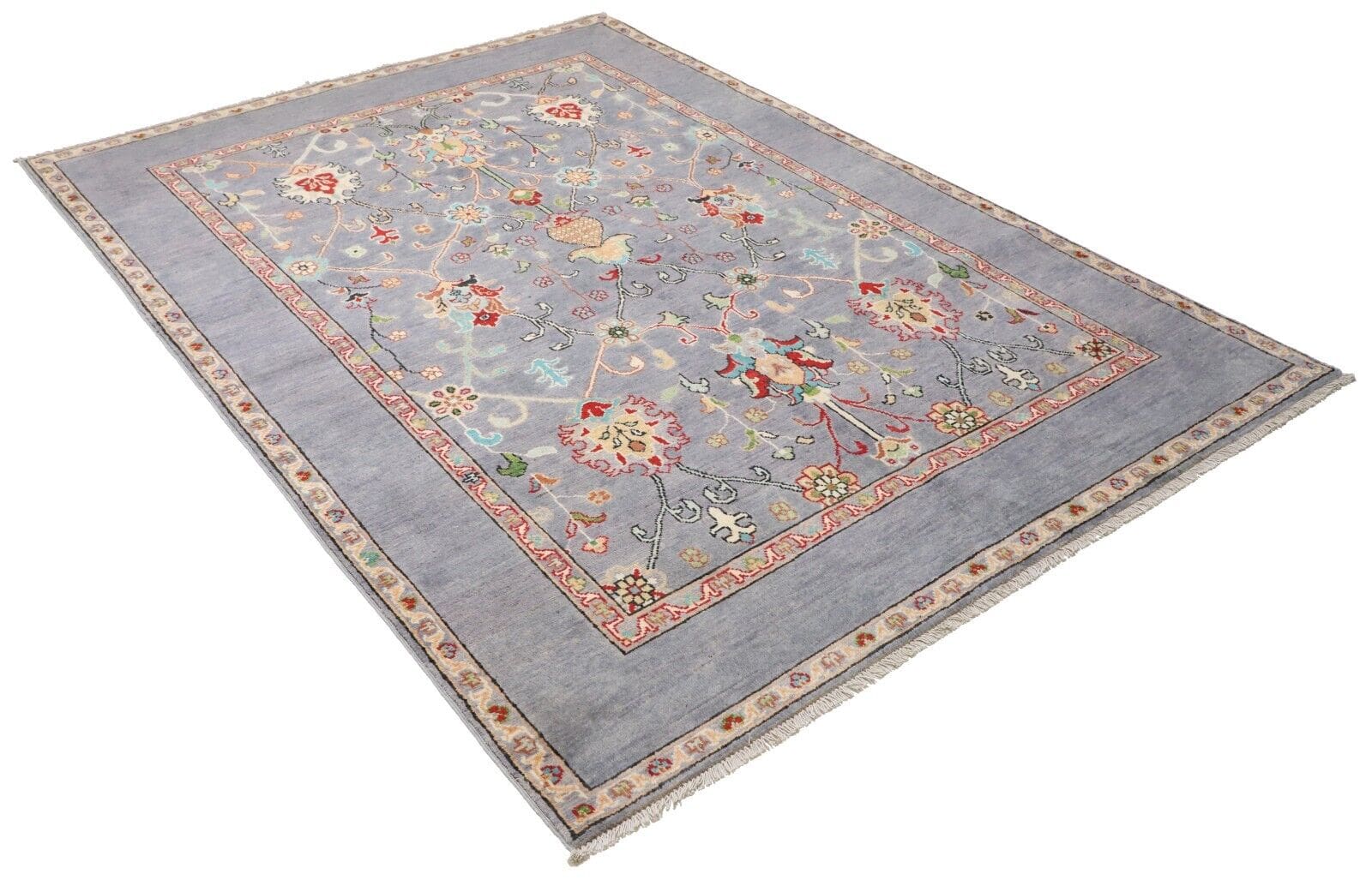 Kazak Diyar 238x173 cm, 160.000 Knoten, echte Wolle, handgeknüpft, Perserteppich