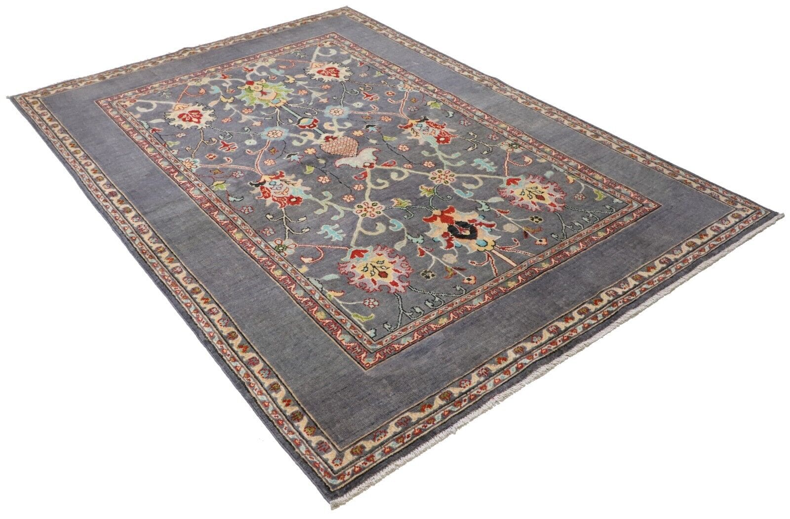 Kazak Diyar Teppich 236x168 cm, 160.000 Knoten, handgeknüpft, Perserteppich