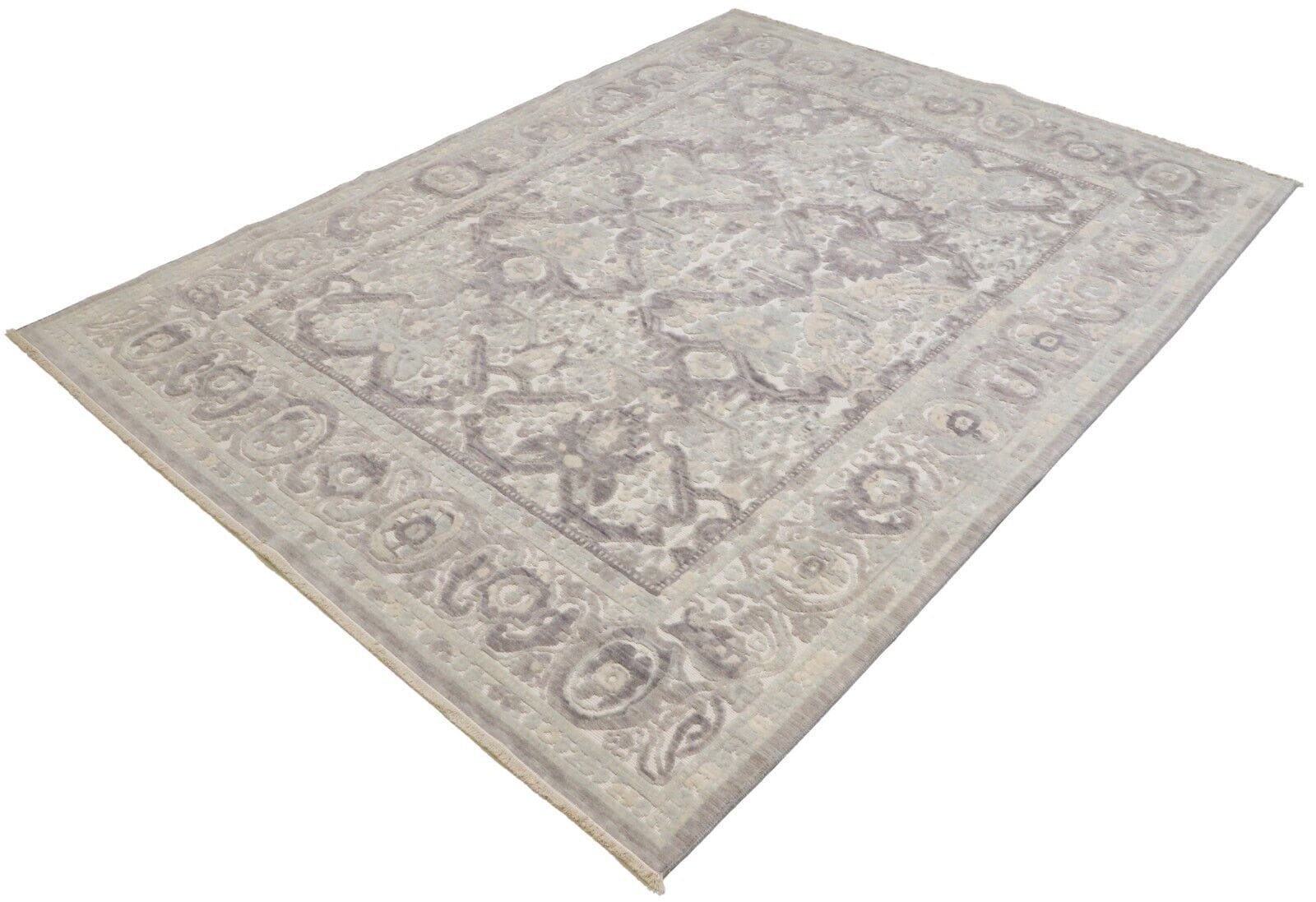 Modern Designer Perserteppich 180x230 cm Beige, handgeknüpft