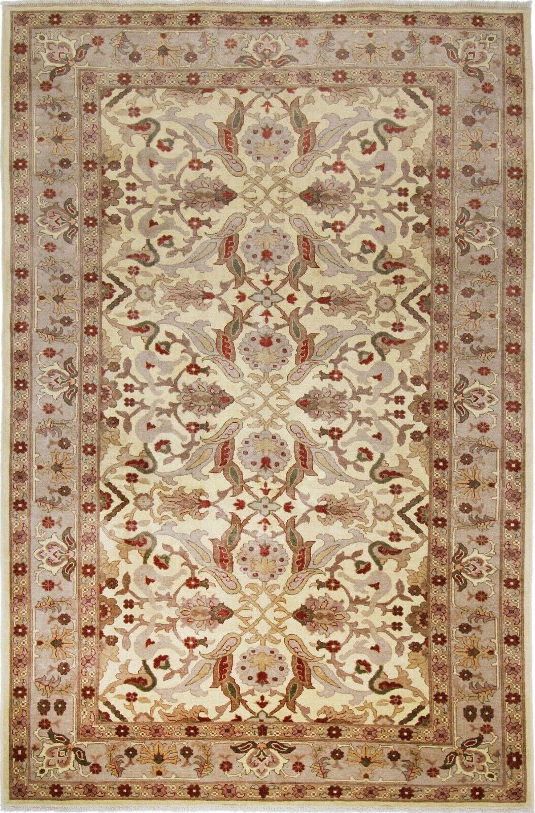 Original Pakistan Teppich Ziegler 300x200 cm, Top Zustand, handgeknüpft, Perserteppich