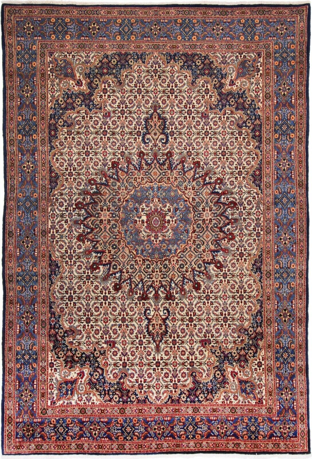 Handgeknüpfter Perserteppich Moud 310 x 210 cm - Top Zustand, fein
