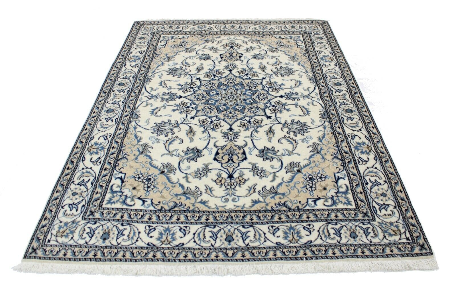 Original Perserteppich Nain 238 x 163 cm, Top Zustand, handgeknüpft