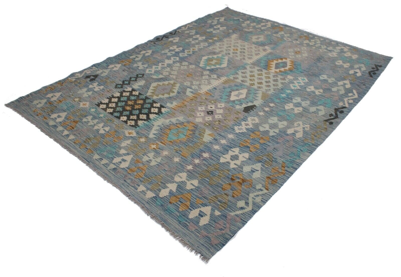 Original Handgewebter Orientteppich 245x187 cm, 100% handgeknüpft