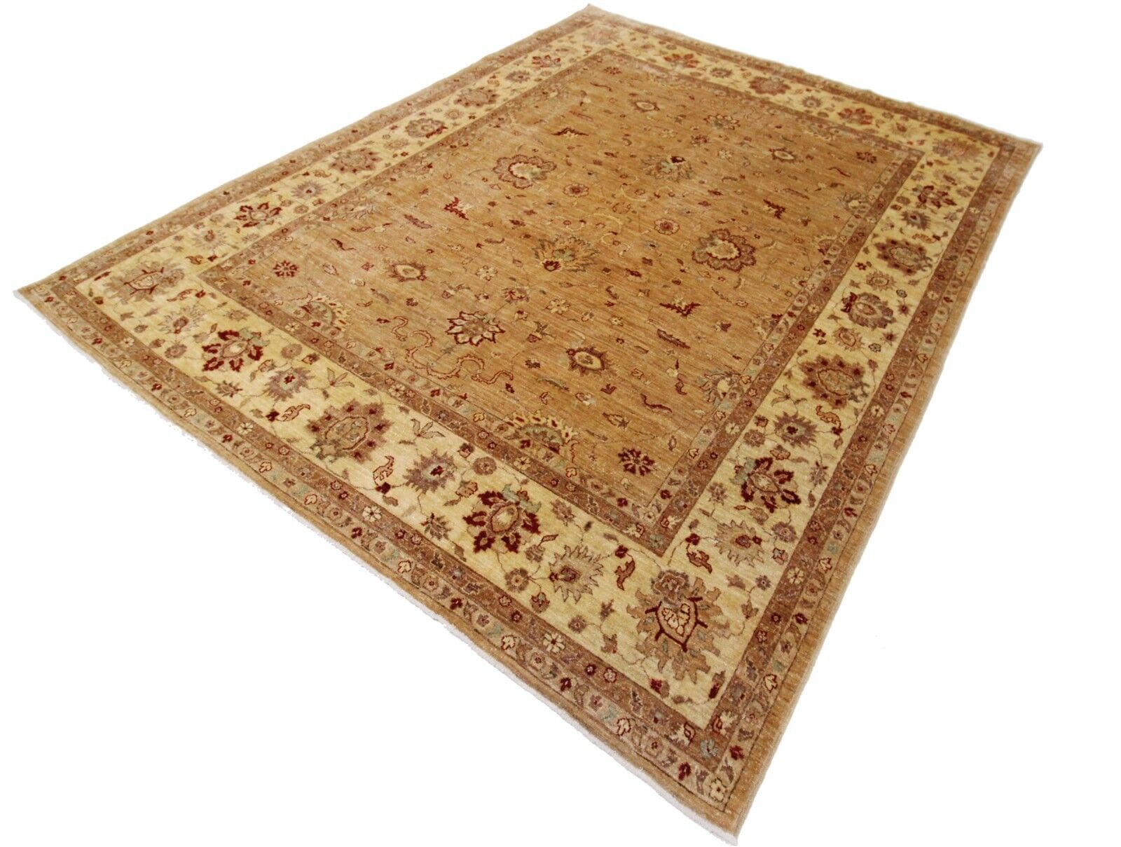 Original Pakistan Ziegler Teppich 300x245 cm, Top Zustand, handgeknüpft Perserteppich