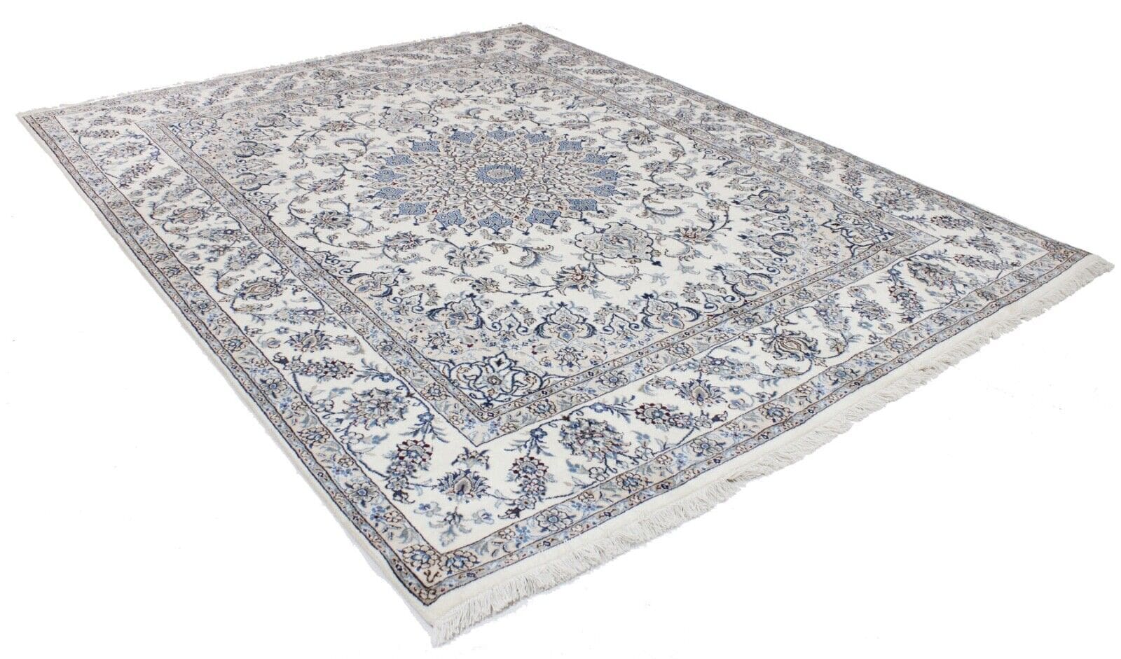 Original Perserteppich Nain 305x244 cm, Top Zustand, handgeknüpft
