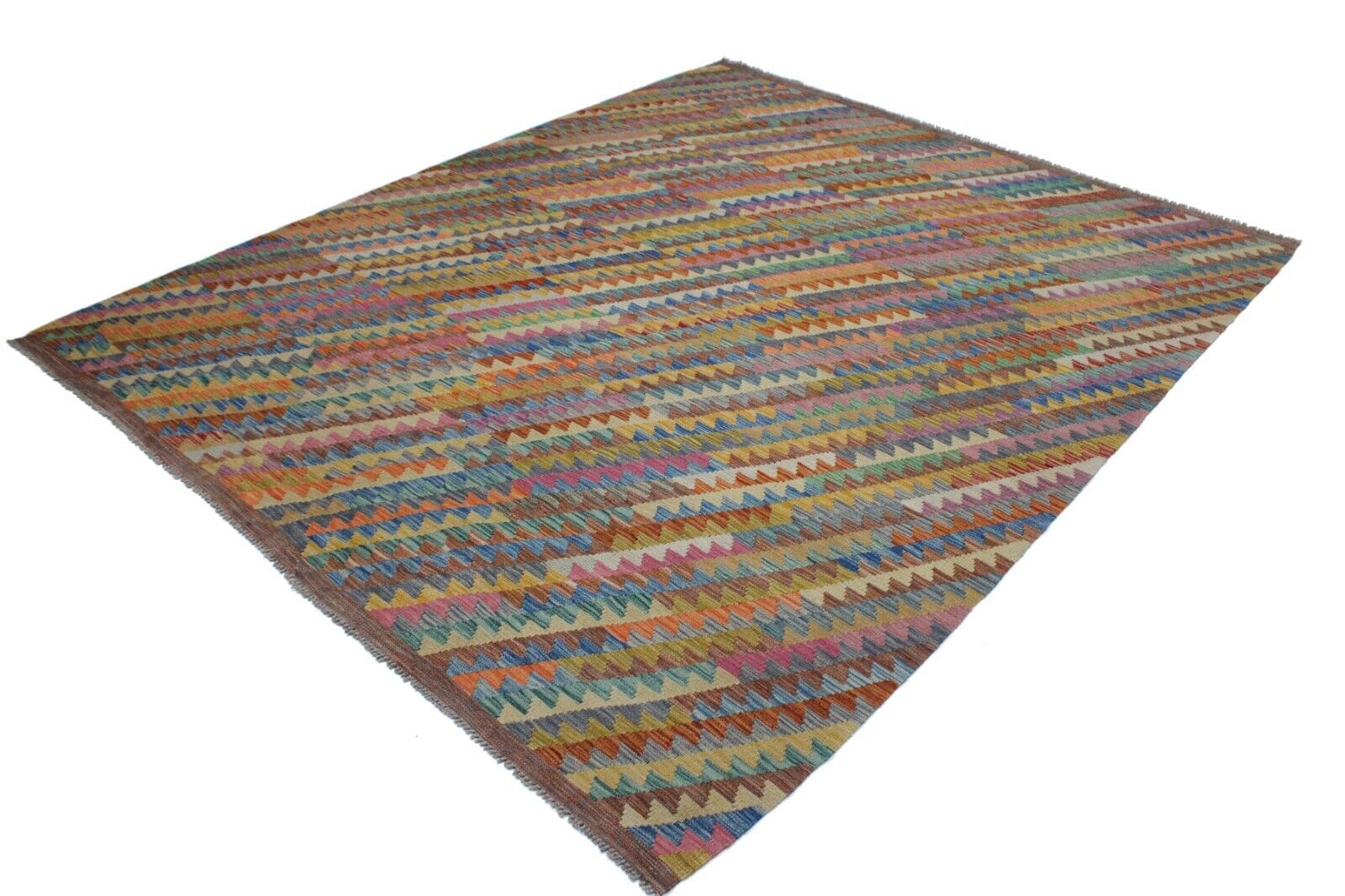 Original Handgewebter Orientteppich 253x215 cm - handgeknüpft
