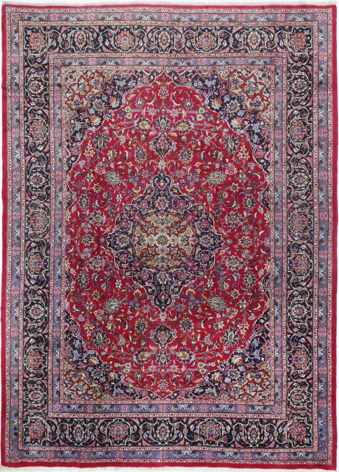 Kashmar Perserteppich 345x251 cm, handgeknüpft, 100% Handarbeit