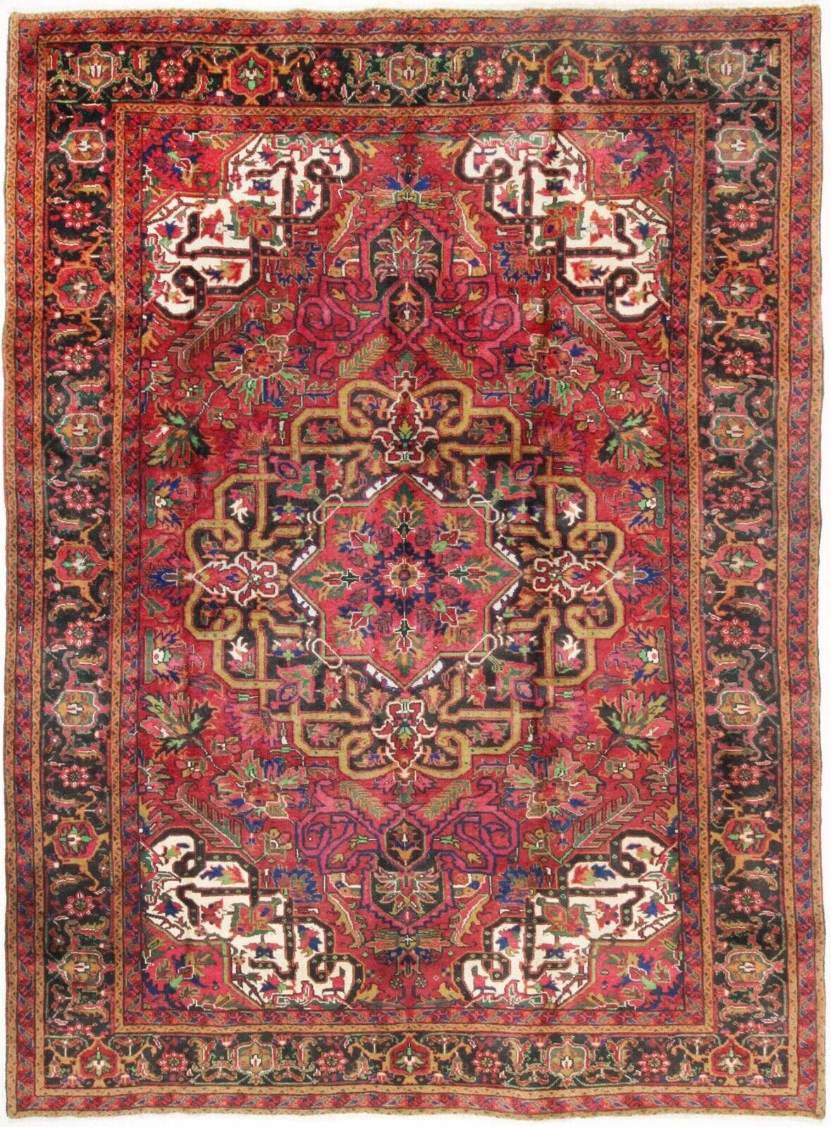 Perserteppich 330 x 243 cm, handgeknüpft, Orientteppich