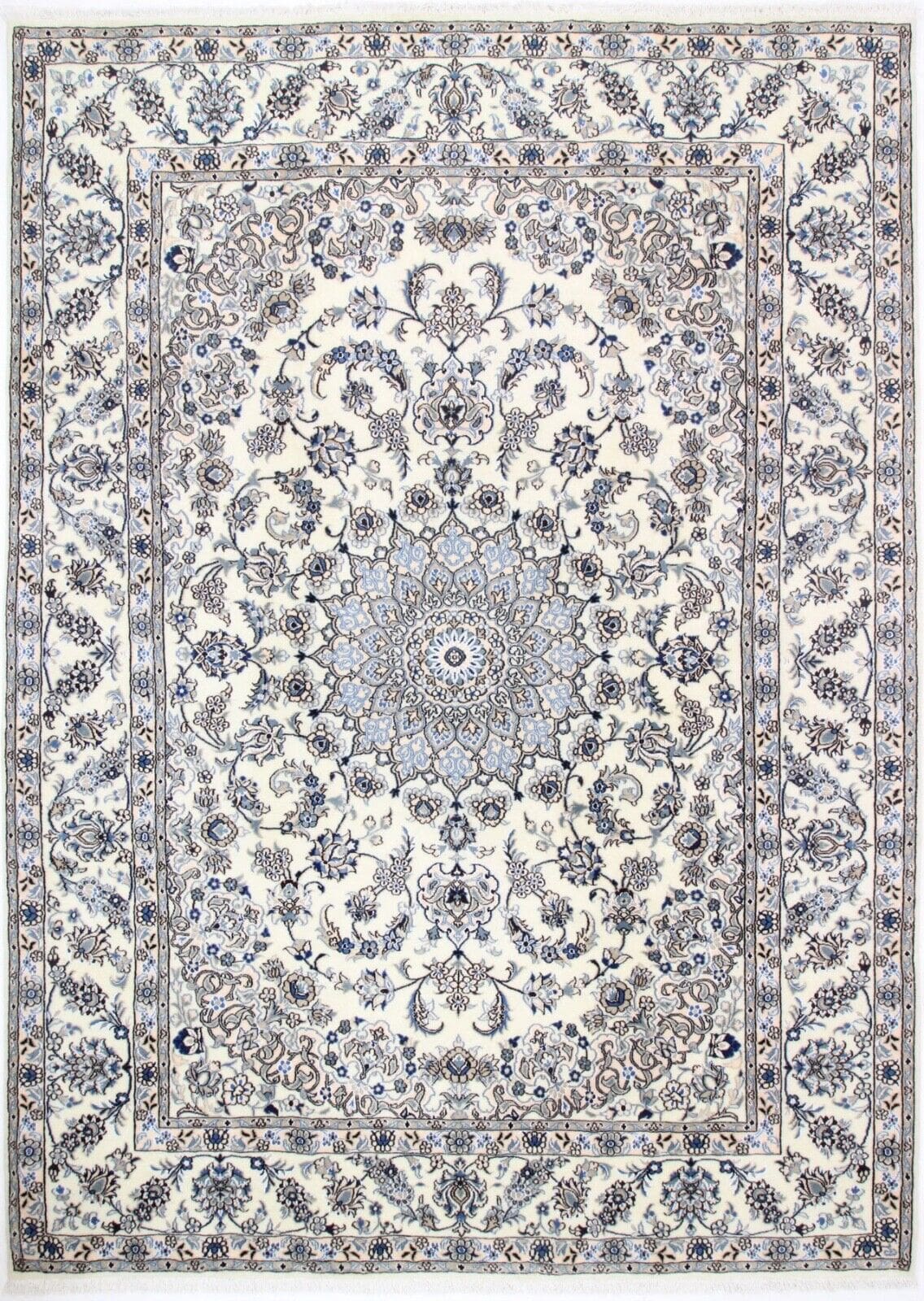 Original Perserteppich Nain 347x247 cm, Top Zustand, handgeknüpft