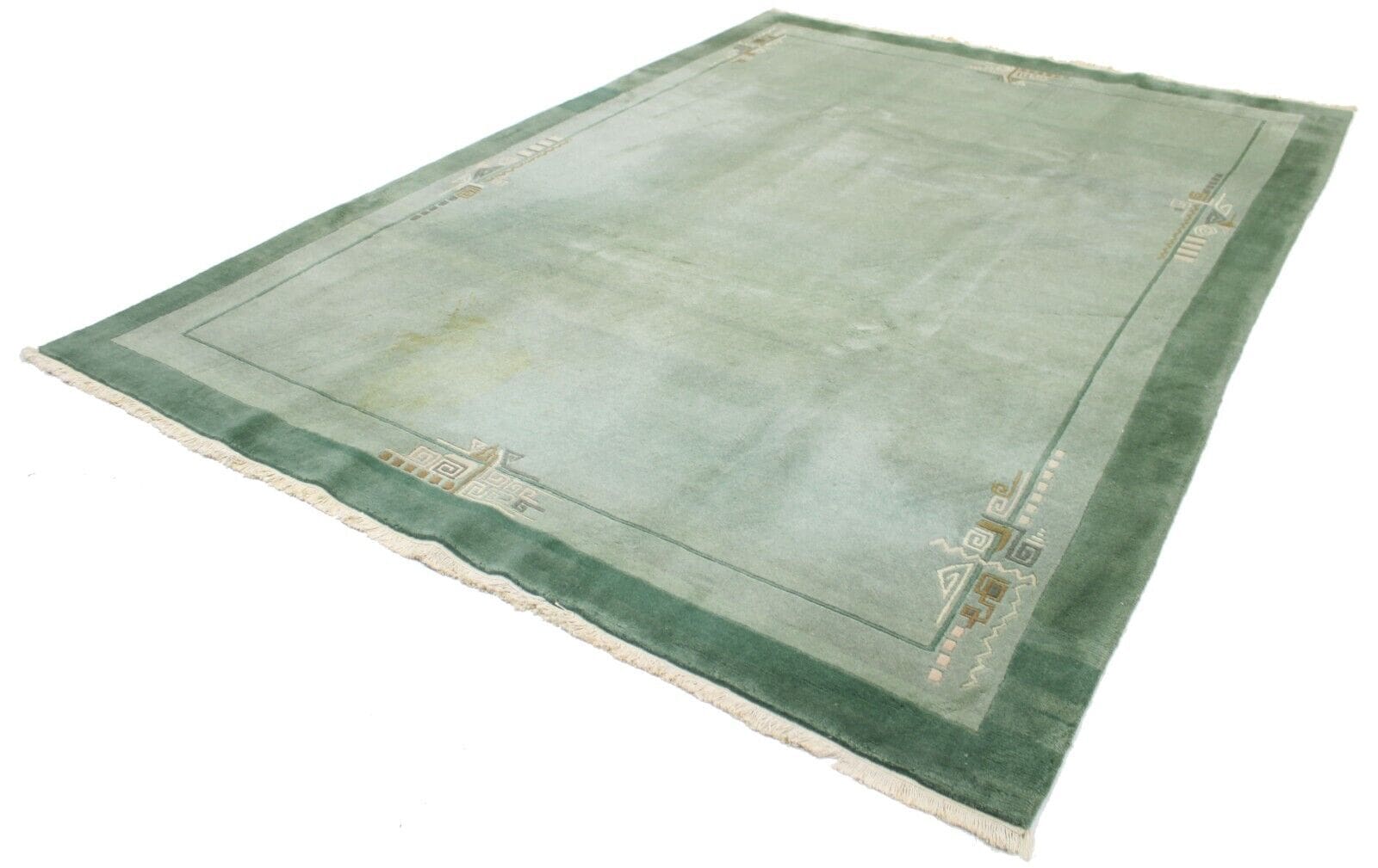 Nepal Perserteppich 348x251 cm, handgeknüpft, elegante Wohnkunst