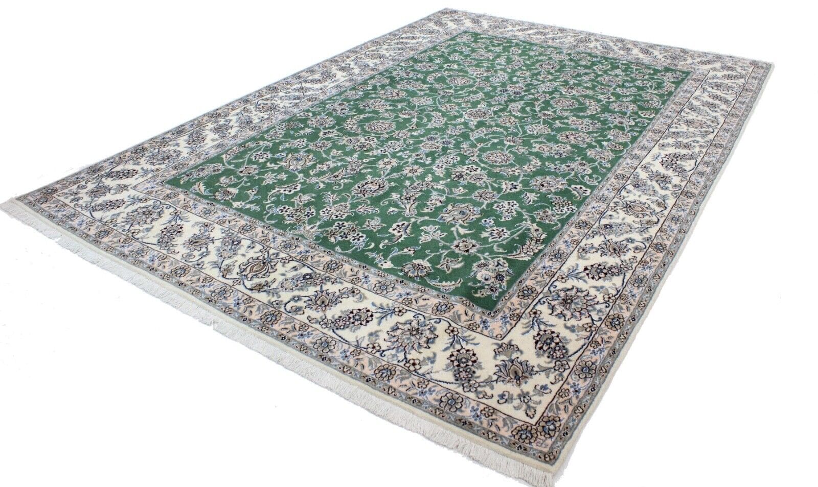 Original Perserteppich Nain 360x245 cm, Top Zustand, handgeknüpft