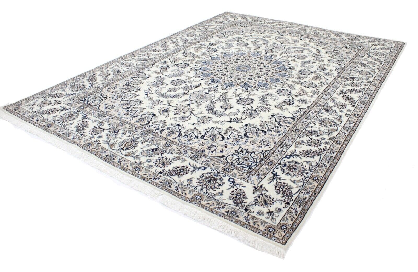 Original Perserteppich Nain 344x248 cm - Top Zustand, handgeknüpft