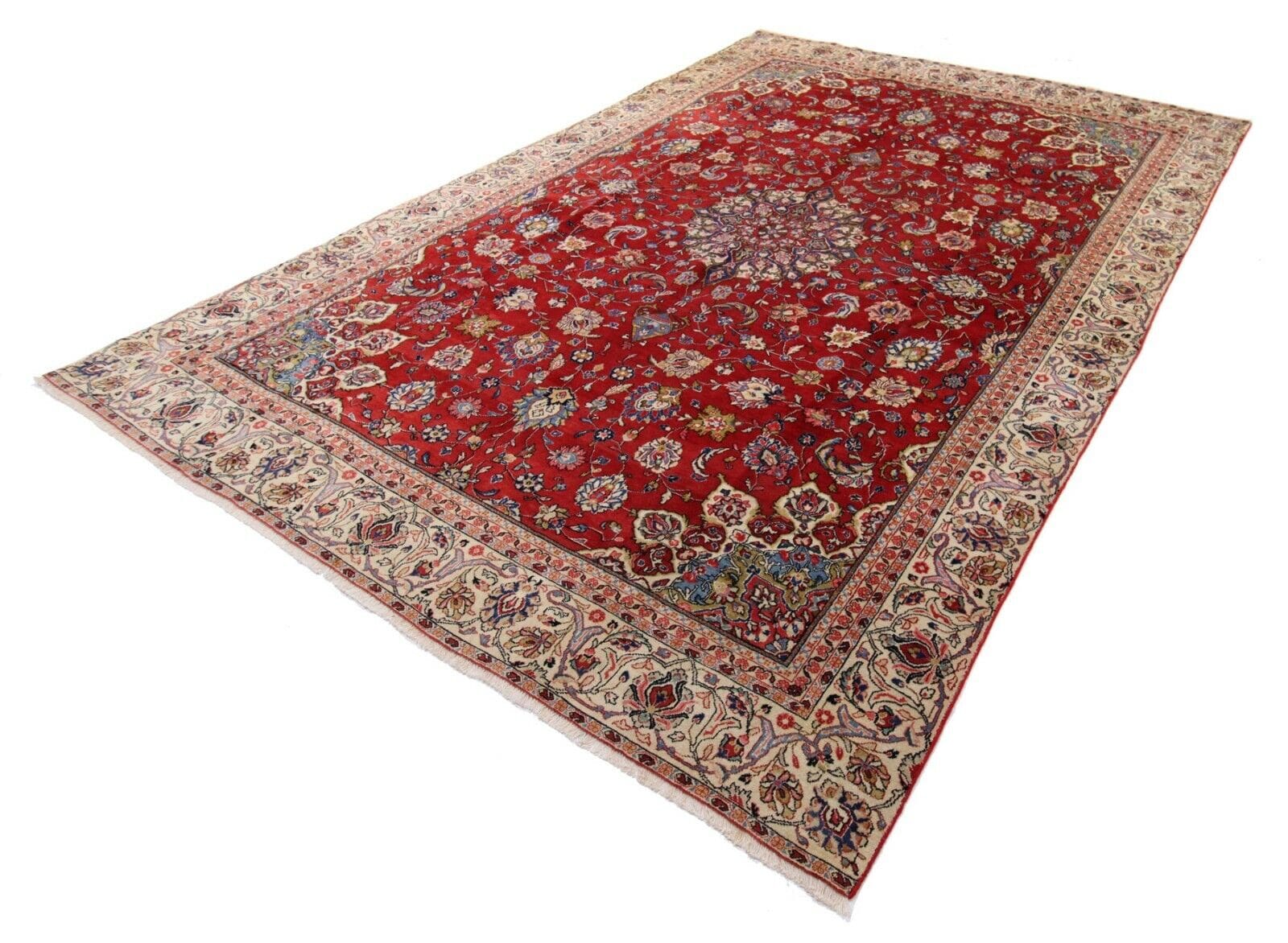 Handgeknüpfter Perserteppich Sarough 344x240 cm - Top Zustand, handgeknüpft