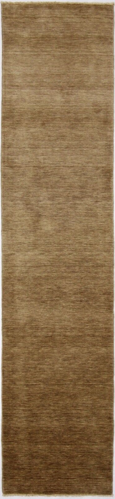 Perserteppich 342x75 cm einfarbig, Top Zustand, handgeknüpft Läufer