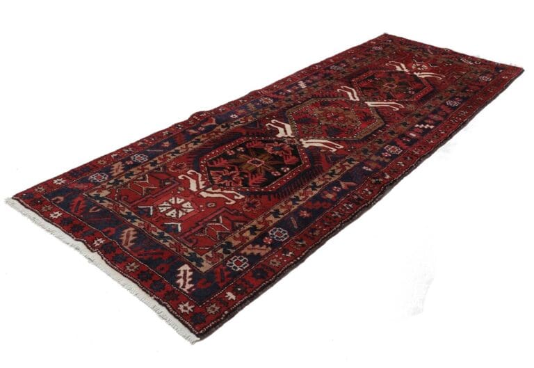 Perserteppich Meschkin Ardebil 328x123cm - handgeknüpft, einzigartig Läufer