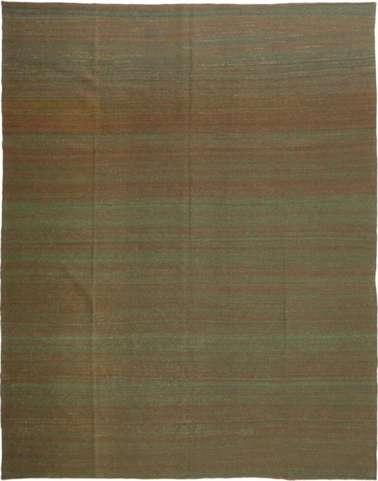 Orientteppich 381x295 cm, handgewebt, Wolle, Modern Kelim Ghashghai