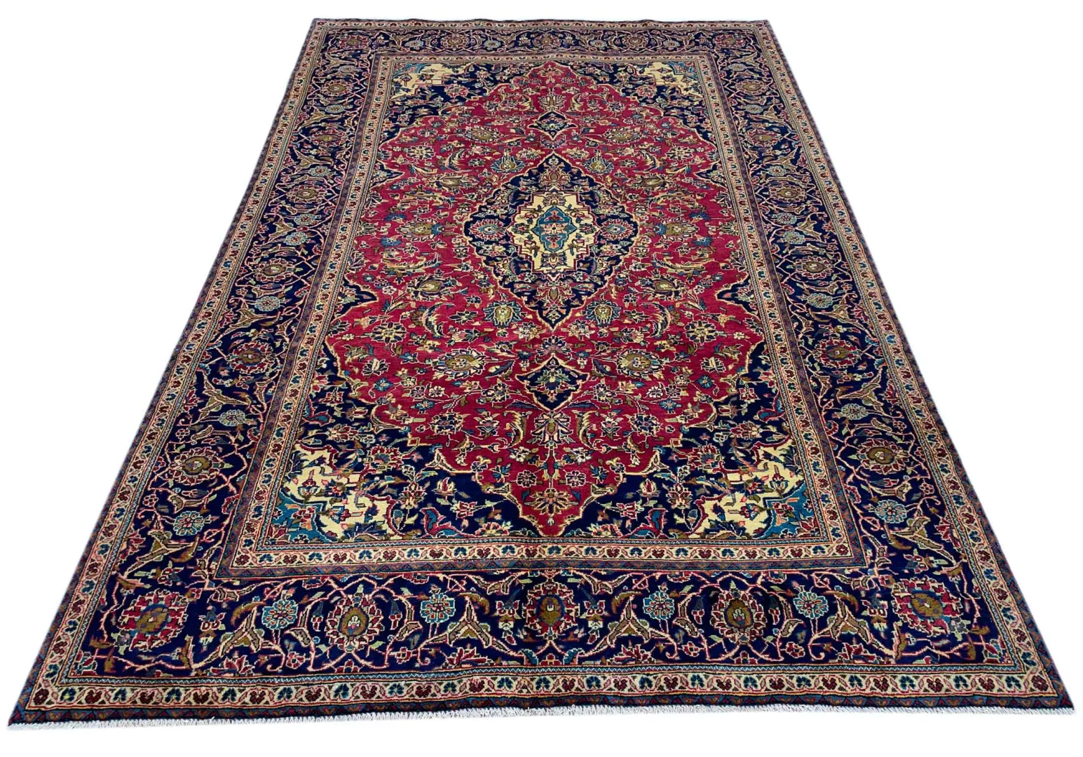 Keshan Orientteppich 311 x 199 cm | 150.000-300.000 Knoten | handgeknüpft