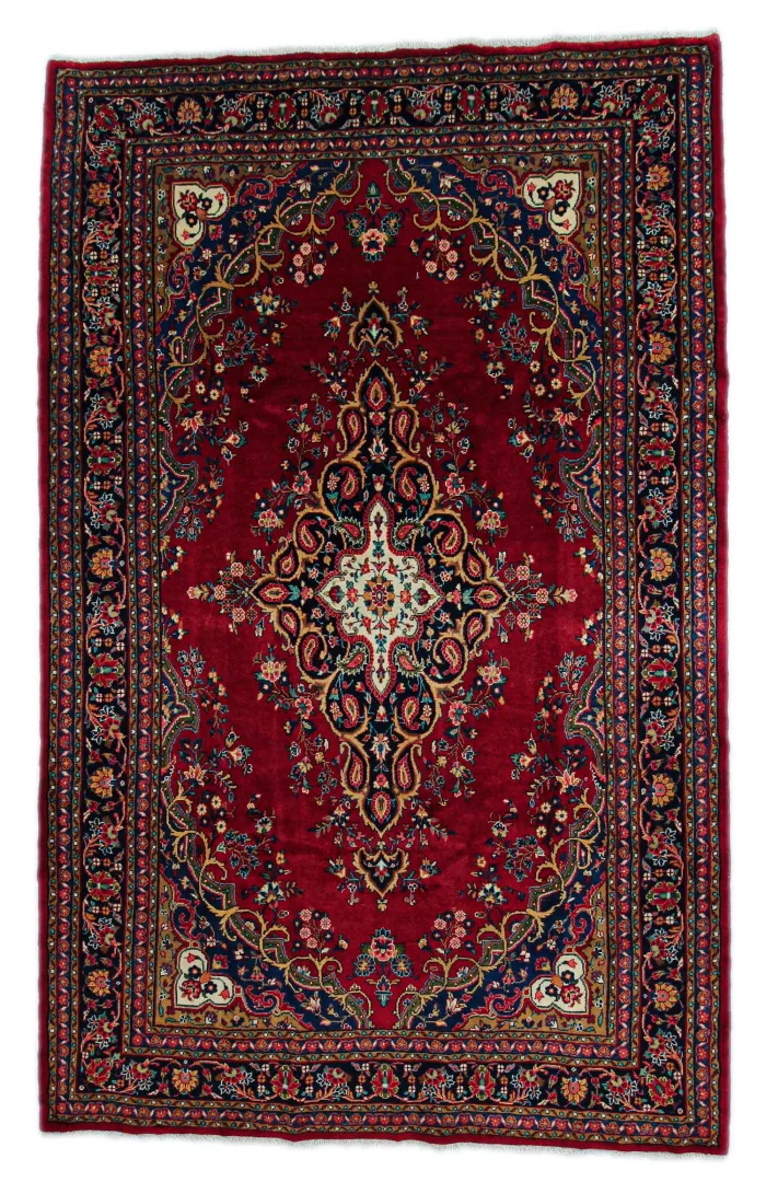 Lilyan Orientteppich 343 x 217 cm, 100.000 Knoten, handgeknüpft
