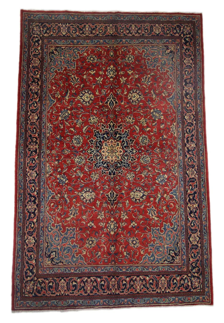 Mahal Orientteppich 324 x 212 cm, 200.000 Knoten, handgeknüpft
