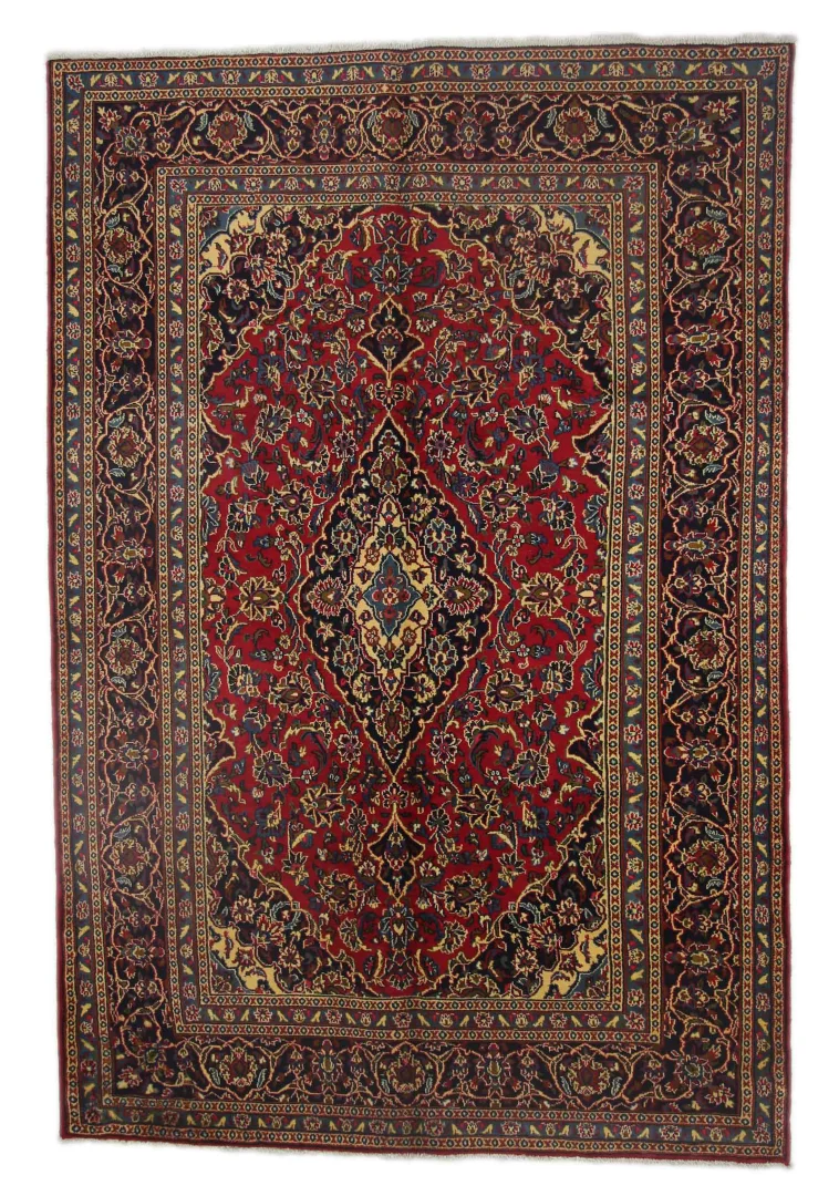 Maschhad Orientteppich 300 x 200 cm, 250.000 Knoten, handgeknüpft
