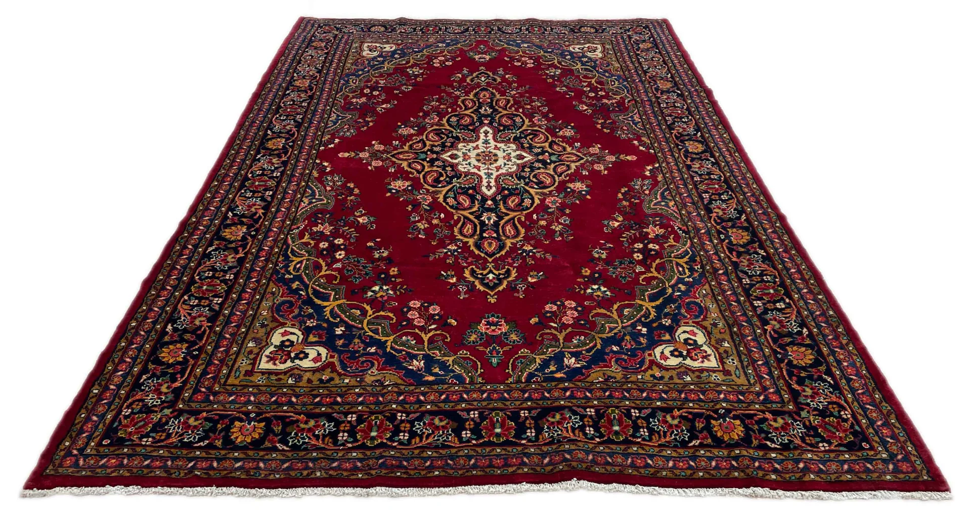 Lilyan Orientteppich 343 x 217 cm, 100.000 Knoten, handgeknüpft