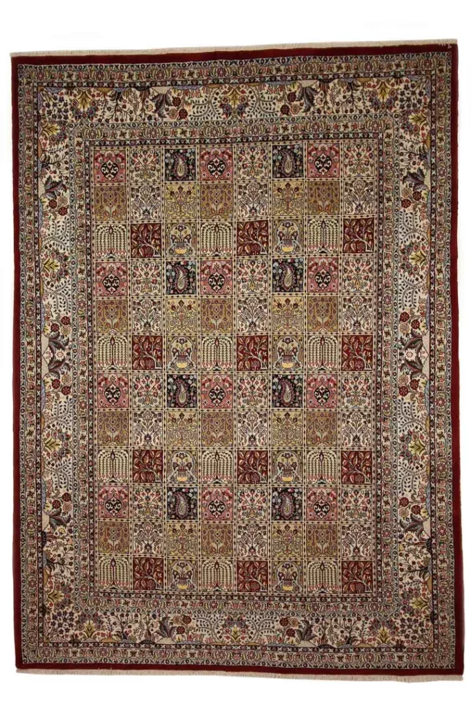 Moud Orientteppich 285x205 cm, 360000 Knoten, handgeknüpft für Teppiche