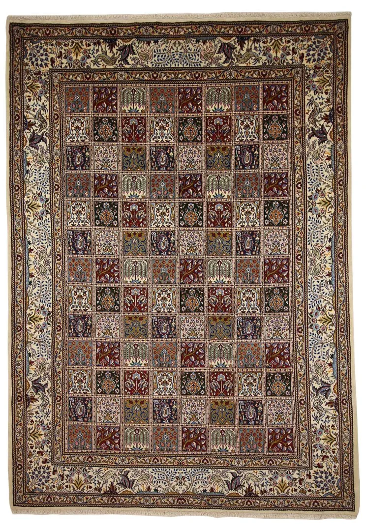 Moud Teppich 290x202 cm, 360.000 Knoten, handgeknüpft für Teppiche
