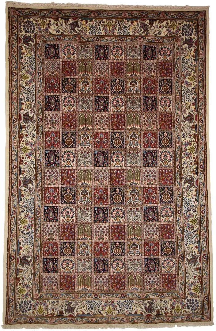 Moud Orientteppich 304 x 198 cm, 360.000 Knoten, handgeknüpft