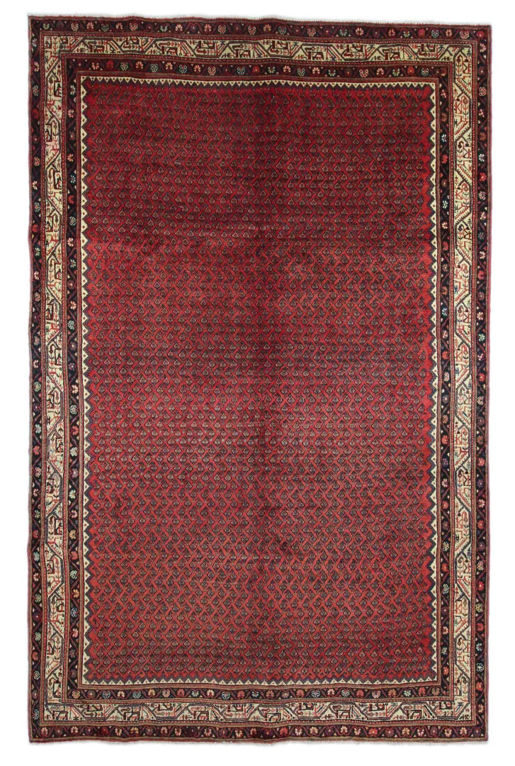 Sarough Orientteppich 339x217 cm, 200.000 Knoten/m², handgeknüpft