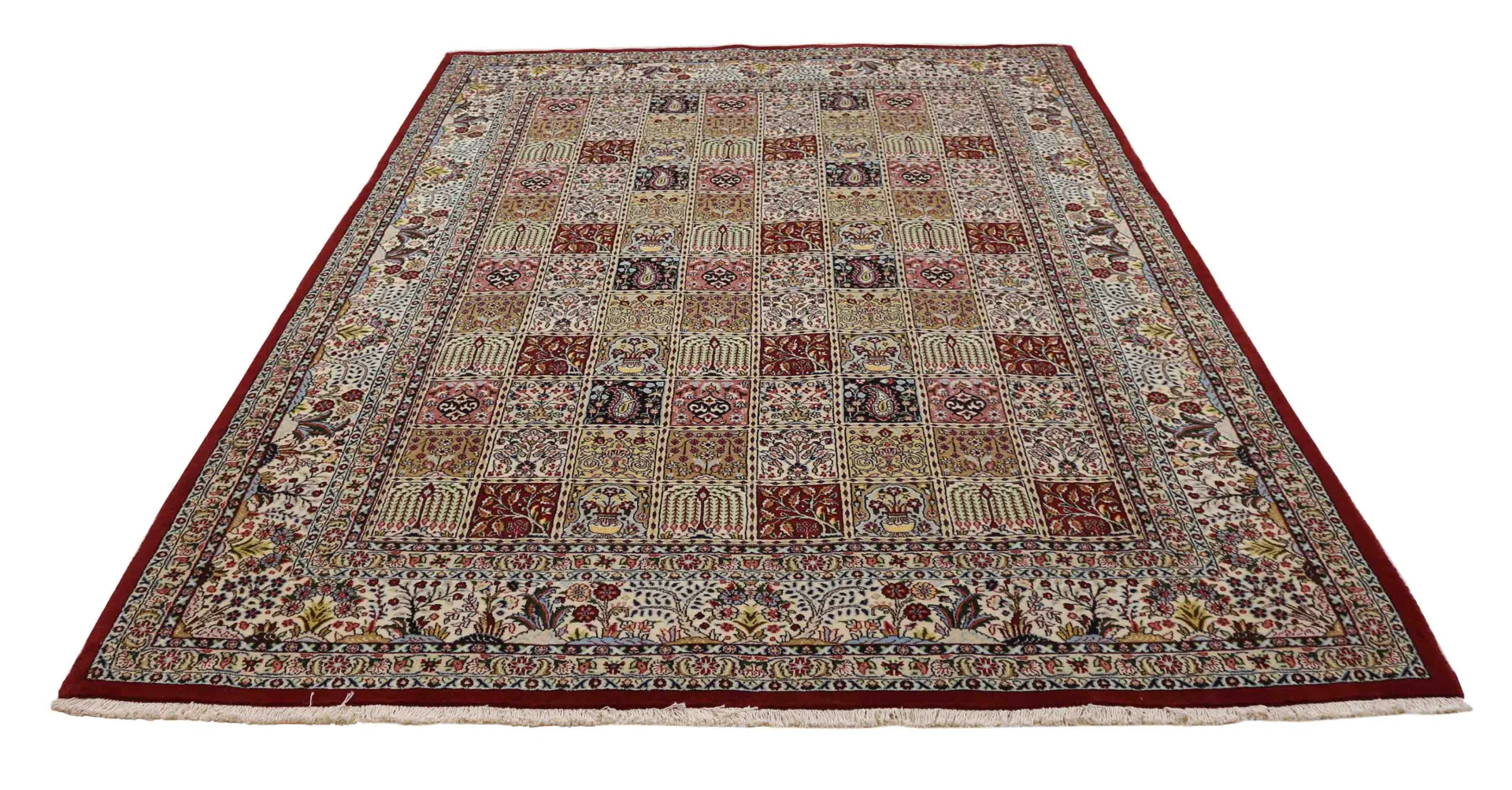 Moud Orientteppich 285x205 cm, 360.000 Knoten, handgeknüpft für Teppiche