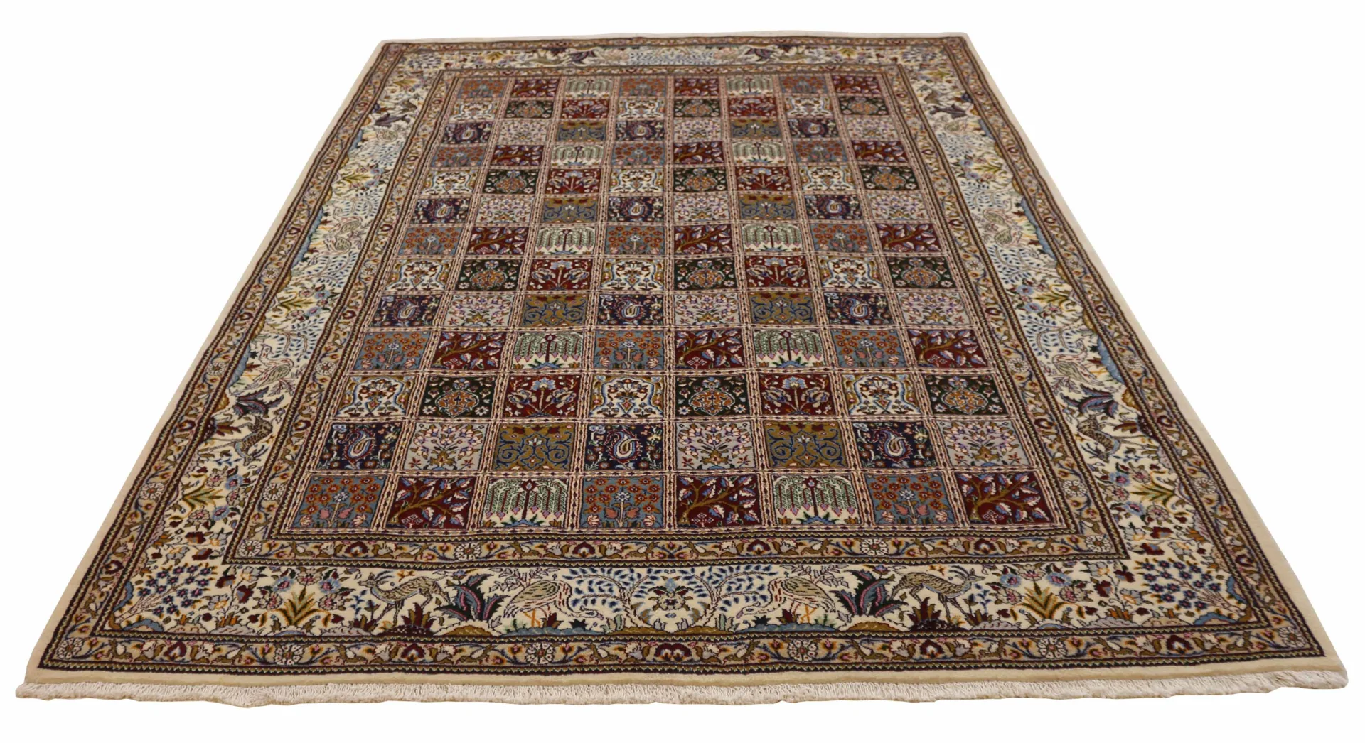 Moud Teppich 290x202 cm, 360.000 Knoten, handgeknüpft für Teppiche