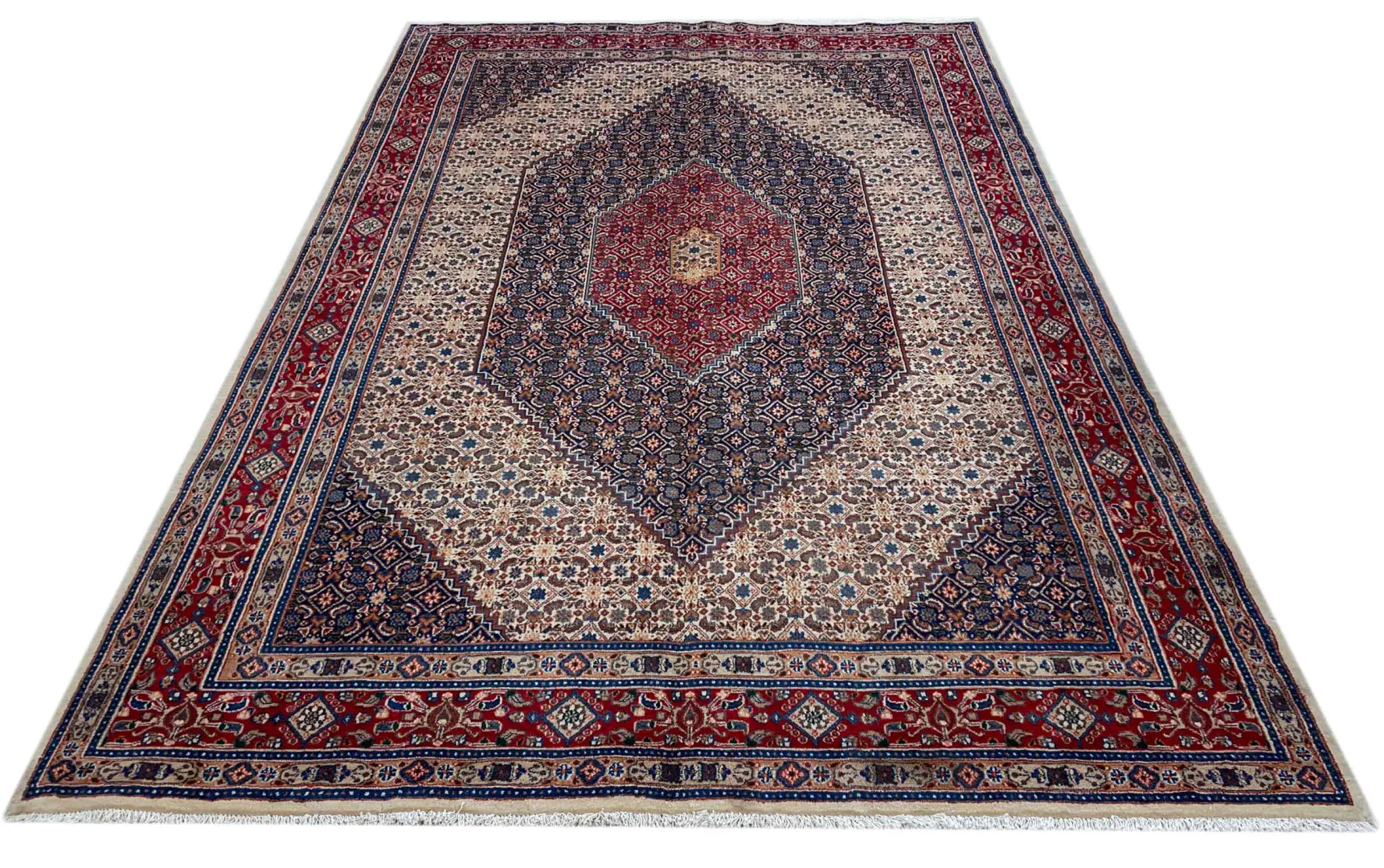 Moud Orientteppich 315x210 cm, 360.000 Knoten, handgeknüpft für Teppichech