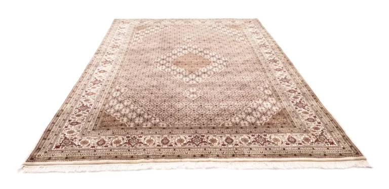 Täbris Teppich 296 x 205 cm, 50 Raj, luxuriöser Seidenglanz, handgeknüpft