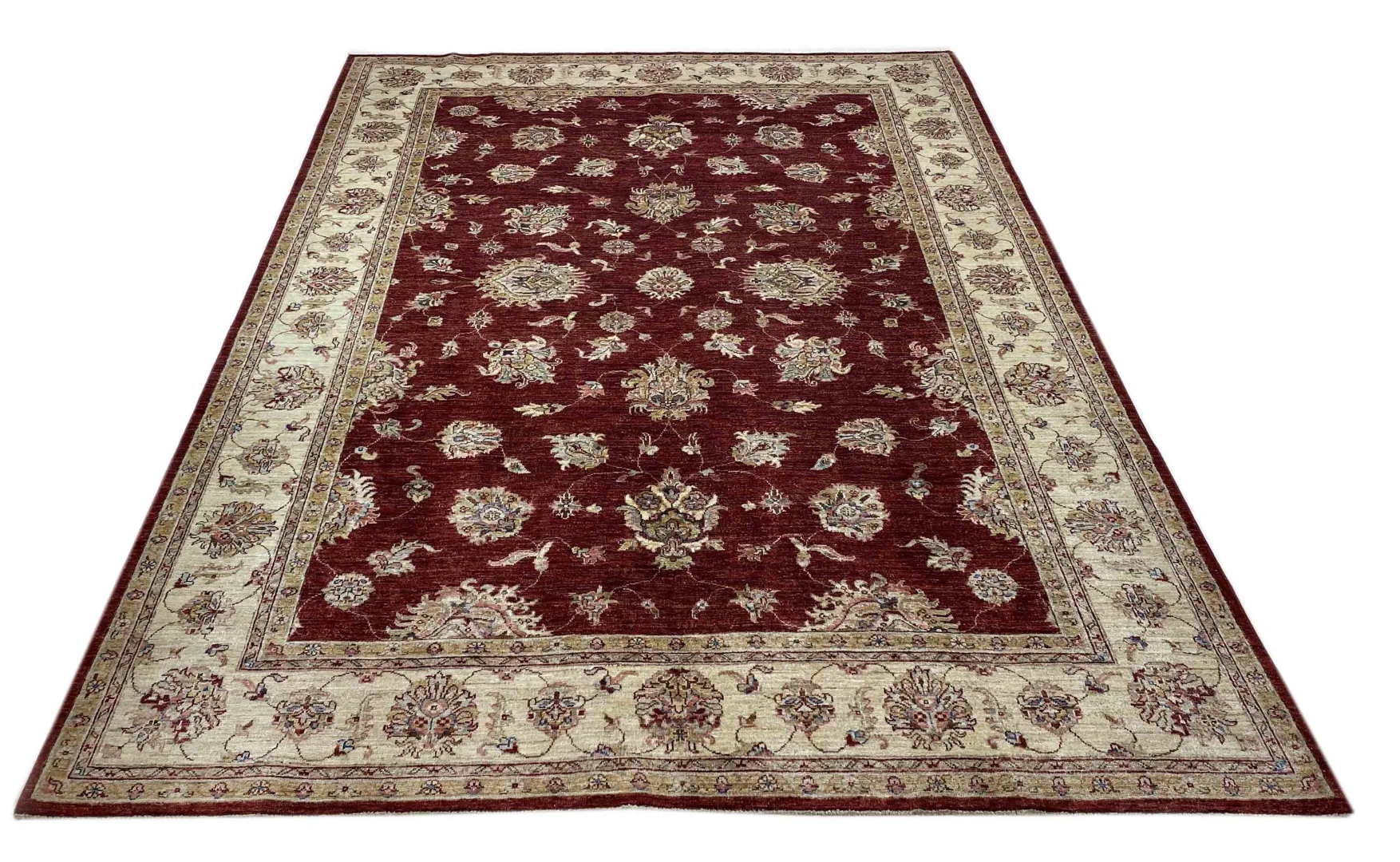 Ziegler Orientteppich 290 x 203 cm, 200.000 Knoten/m², handgeknüpft