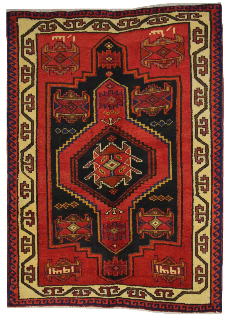Shiraz Orientteppich 202x150 cm, 100.000 Knoten, handgeknüpft für Teppiche