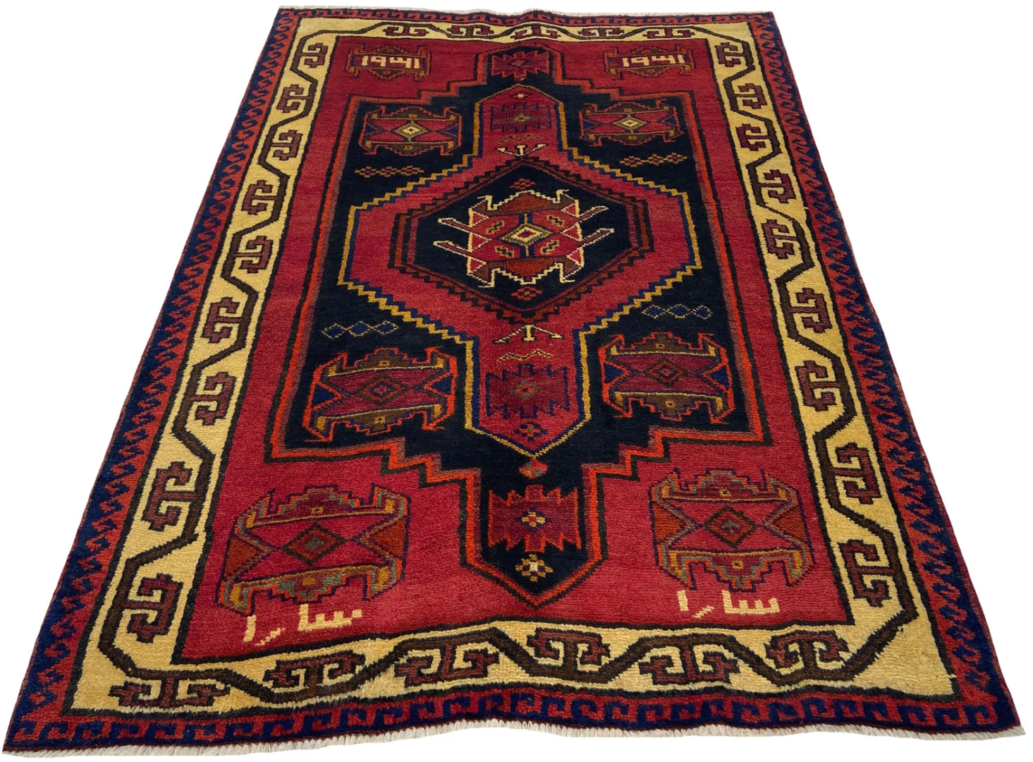 Shiraz Orientteppich 202x150 cm, 100.000 Knoten, handgeknüpft für Teppiche