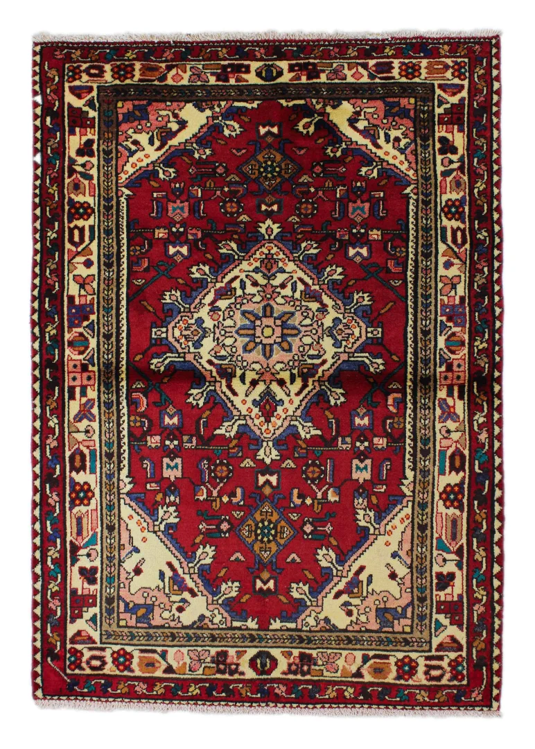 Hamadan Orientteppich 157x110 cm, handgeknüpft für Teppiche