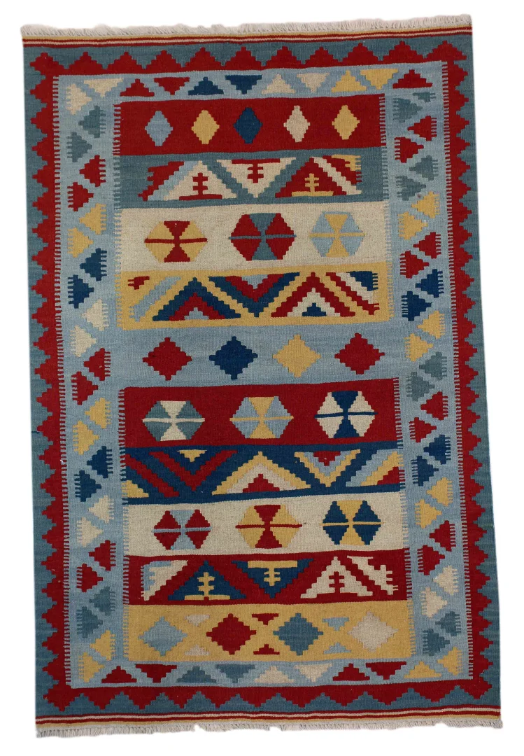 Handgewebter Kelim 153 x 102 cm – Traditioneller Orientteppich