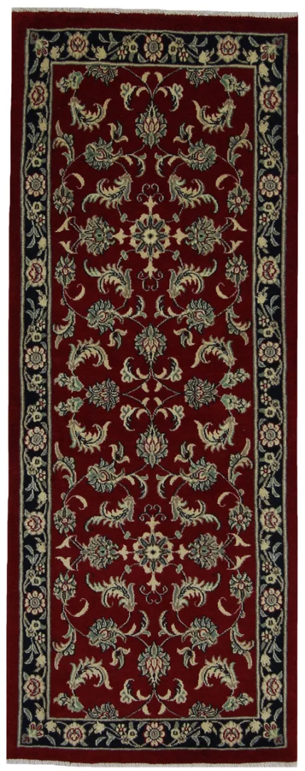 Maschhad Orientteppich 198x79 cm, 180.000 Knoten, handgeknüpft