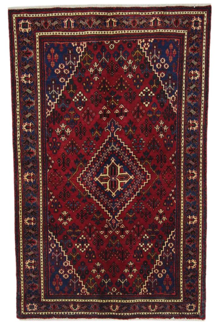 Meymeh Orientteppich 208x130 cm, handgeknüpft, hohe Qualität
