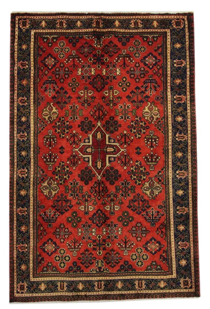 Meymeh Orientteppich 208x136 cm, hochwertig, handgeknüpft für Teppiche