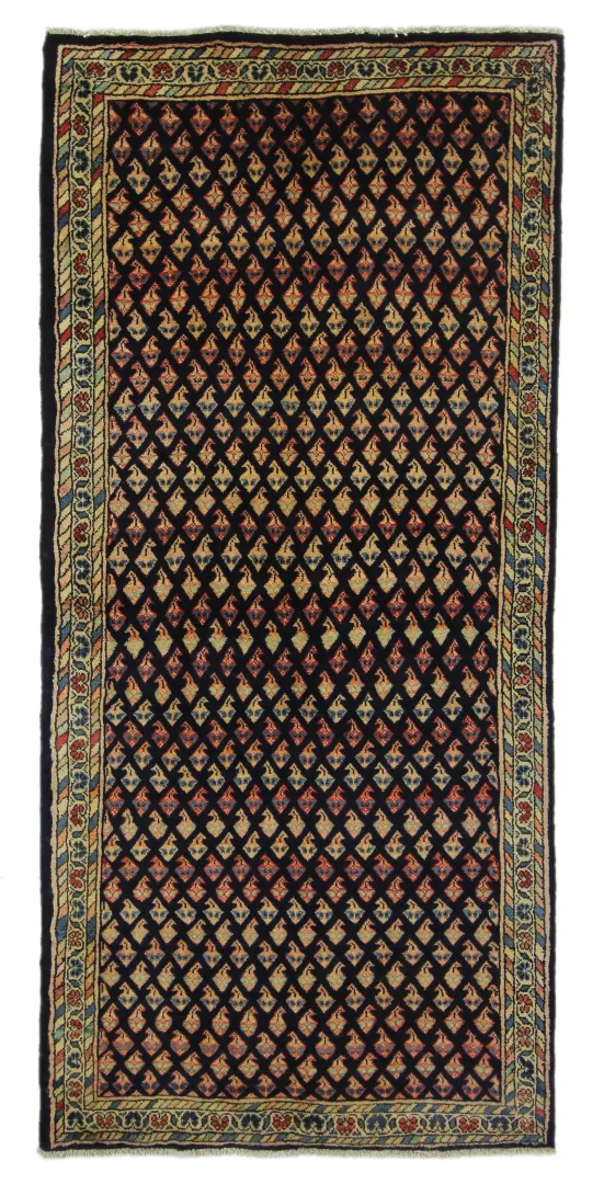 Sarough Teppich 225 x 104 cm, 200.000-400.000 Knoten, handgeknüpft