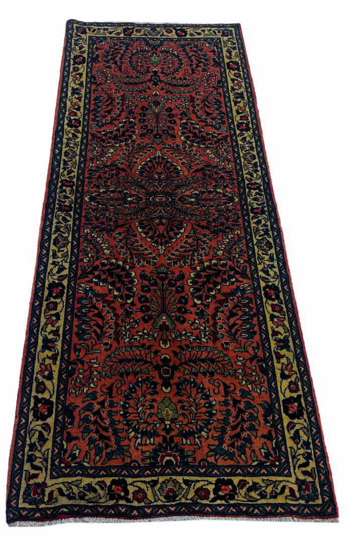 Sarough Orientteppich 205 x 78 cm, 200.000 Knoten, handgeknüpft