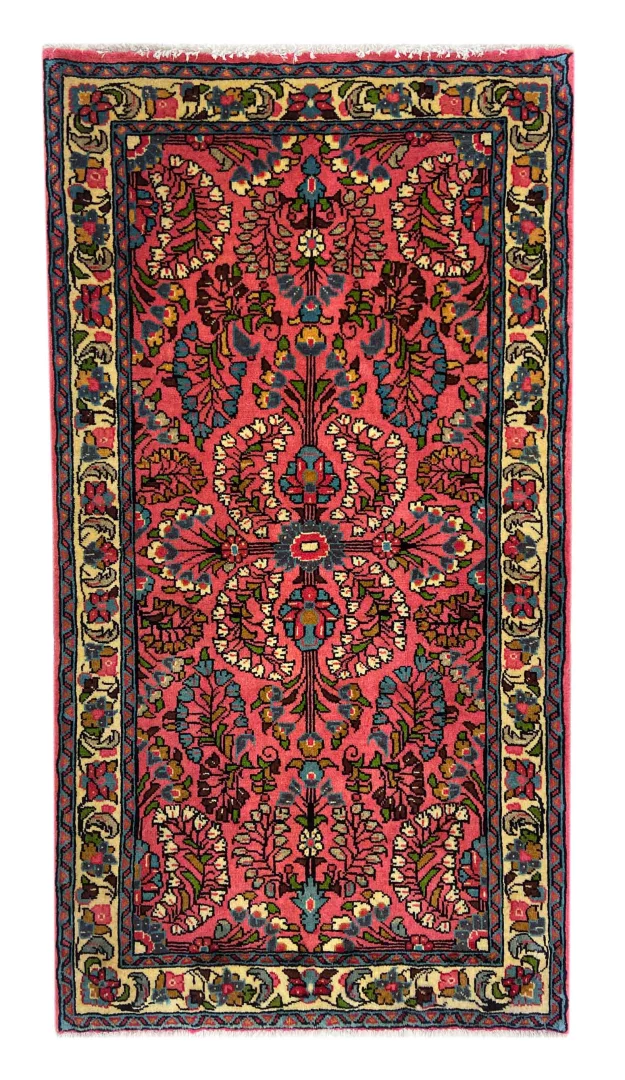 Orientteppich Sarough 127 x 70 cm – 300.000 Knoten, handgeknüpft