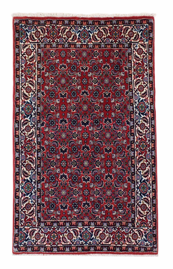 Zandschan Perserteppich 141x85 cm, 380.000 Knoten, handgeknüpft