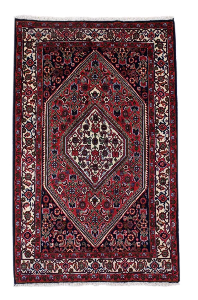 Zandschan Teppich 144 x 88 cm, 380000 Knoten, handgeknüpft