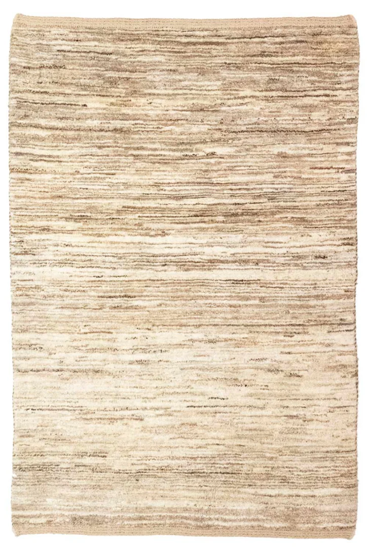 Gabbeh Teppich 143 x 97 cm, hoher Flor, handgeknüpft, Perserteppich