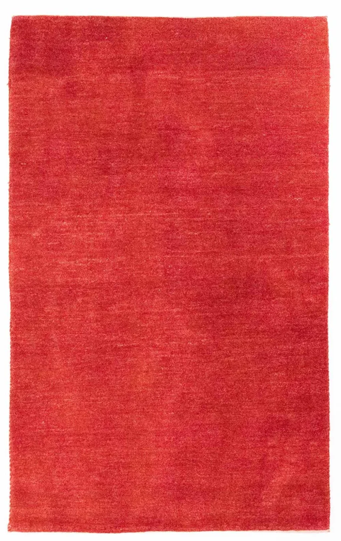 Gabbeh 153 x 94 cm, handgeknüpft, weicher Flor, abstraktes Design